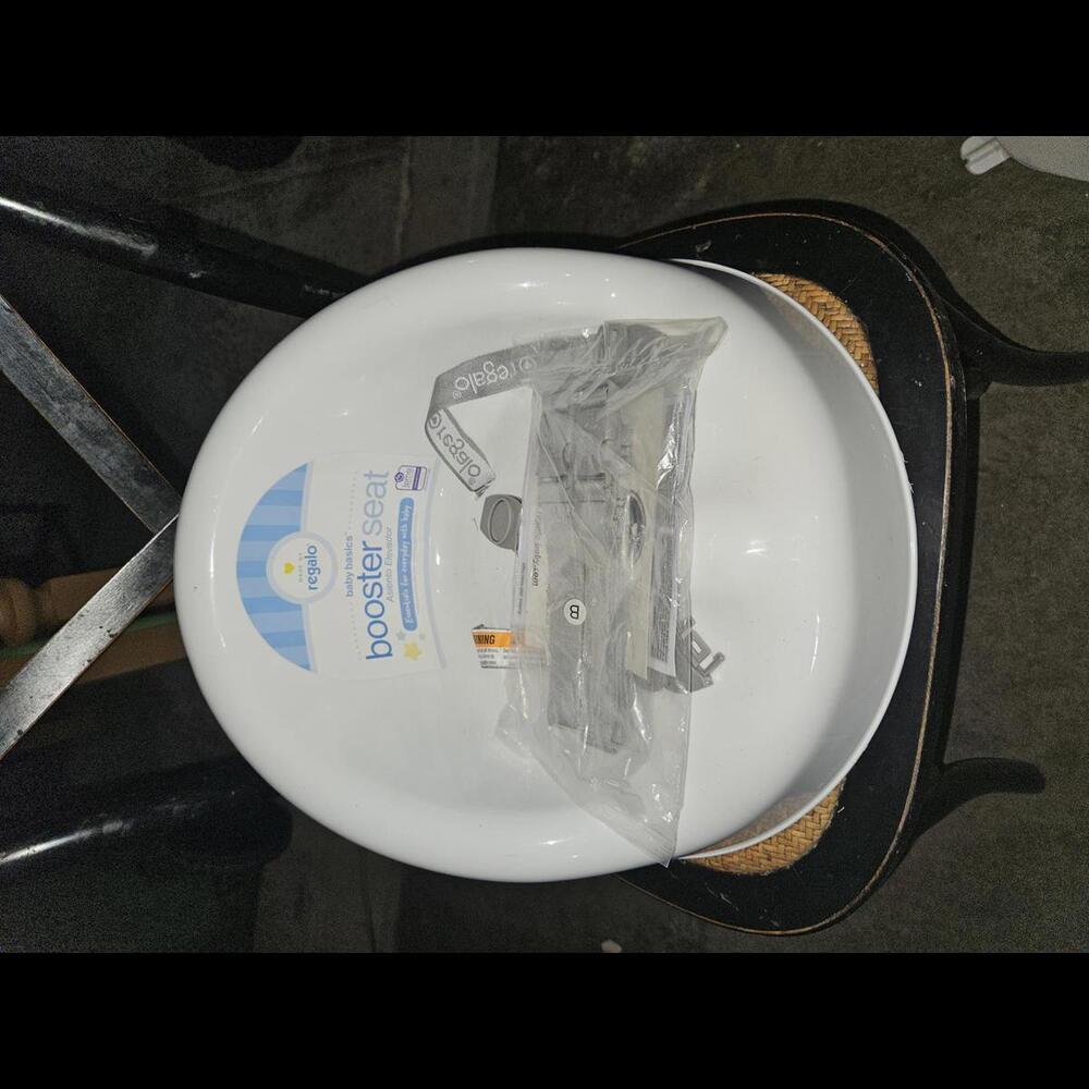 Regalo Easy Travel Booster Seat - Portable Baby Chair New